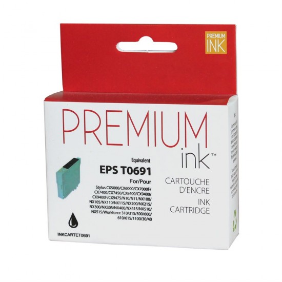 Epson T0691 Compatible Black Premium Ink